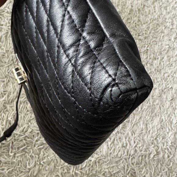 Karl Lagerfeld Crossbody Bag with Adjustable Strap in Black with Gold Hardware – - Picture 7 of 10